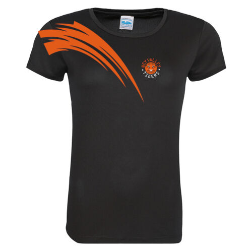 Wey Valley Netball Club Tee - Black Thumbnail