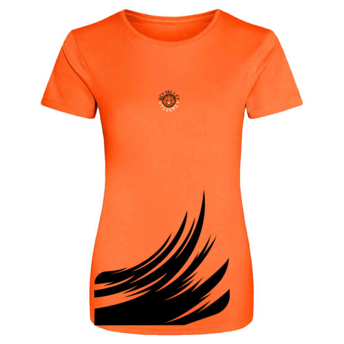 Wey Valley Netball Club Tee - Orange Thumbnail
